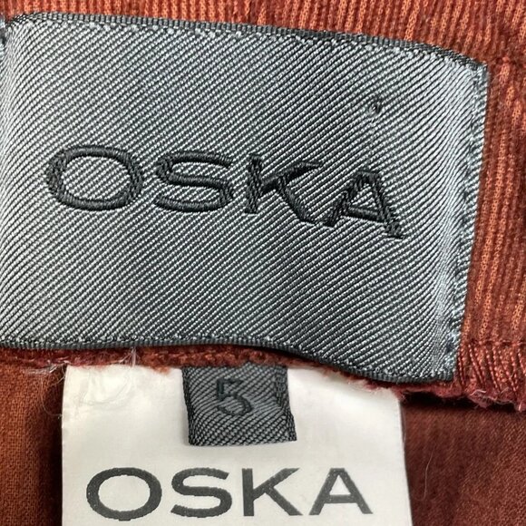 OSKA Women’s Cotton Pants Size 5 / US 14–16 Orange - Picture 6 of 7